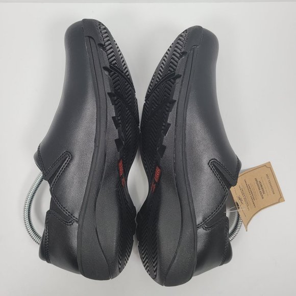 Mozo Forza Oil Slip Resistant Traction Women's Black Leather Clog US Size 9 NWT - Picture 6 of 8